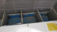 geflieste Badewannenablage…
